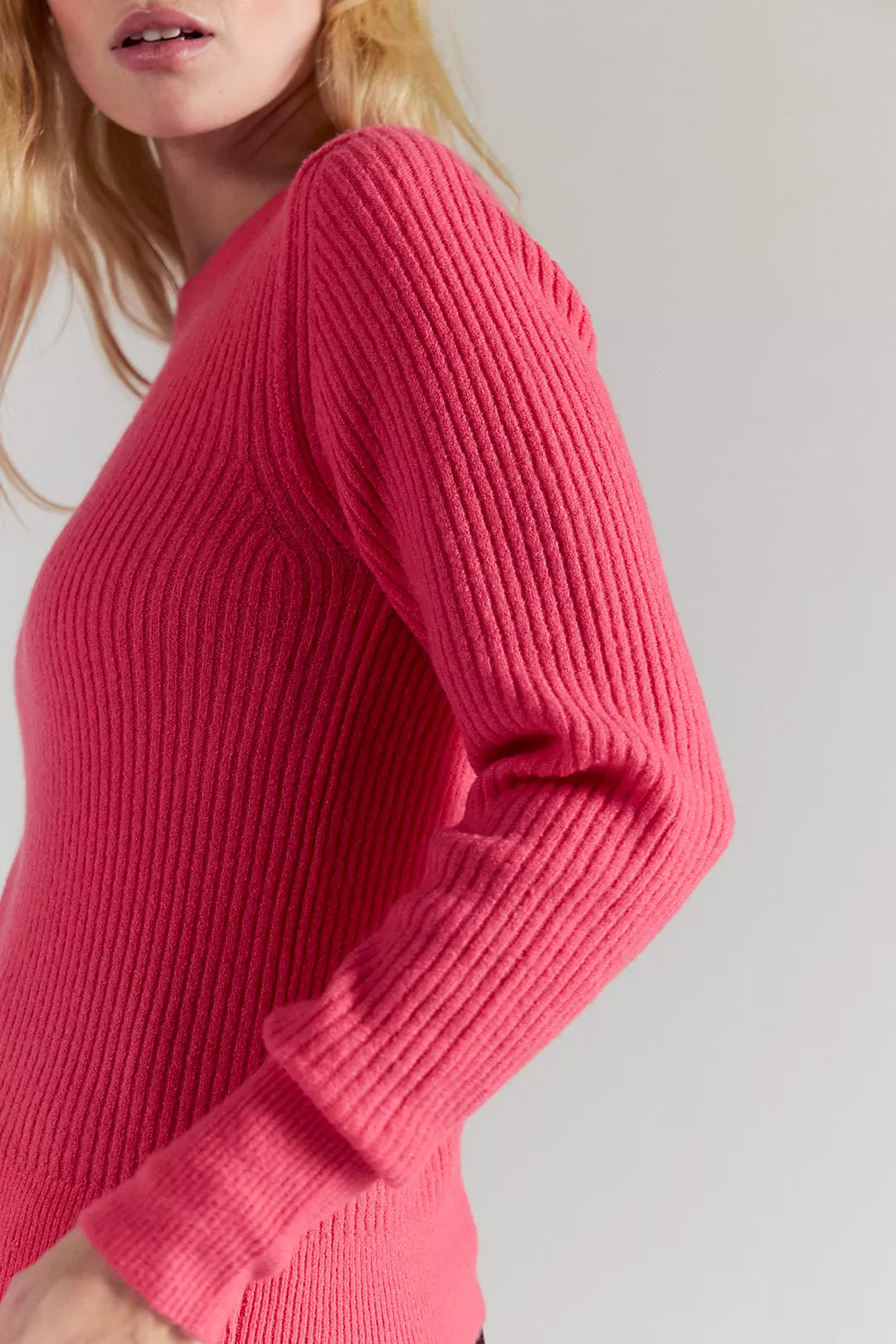 Free People Even After Pullover Sweater - Pink