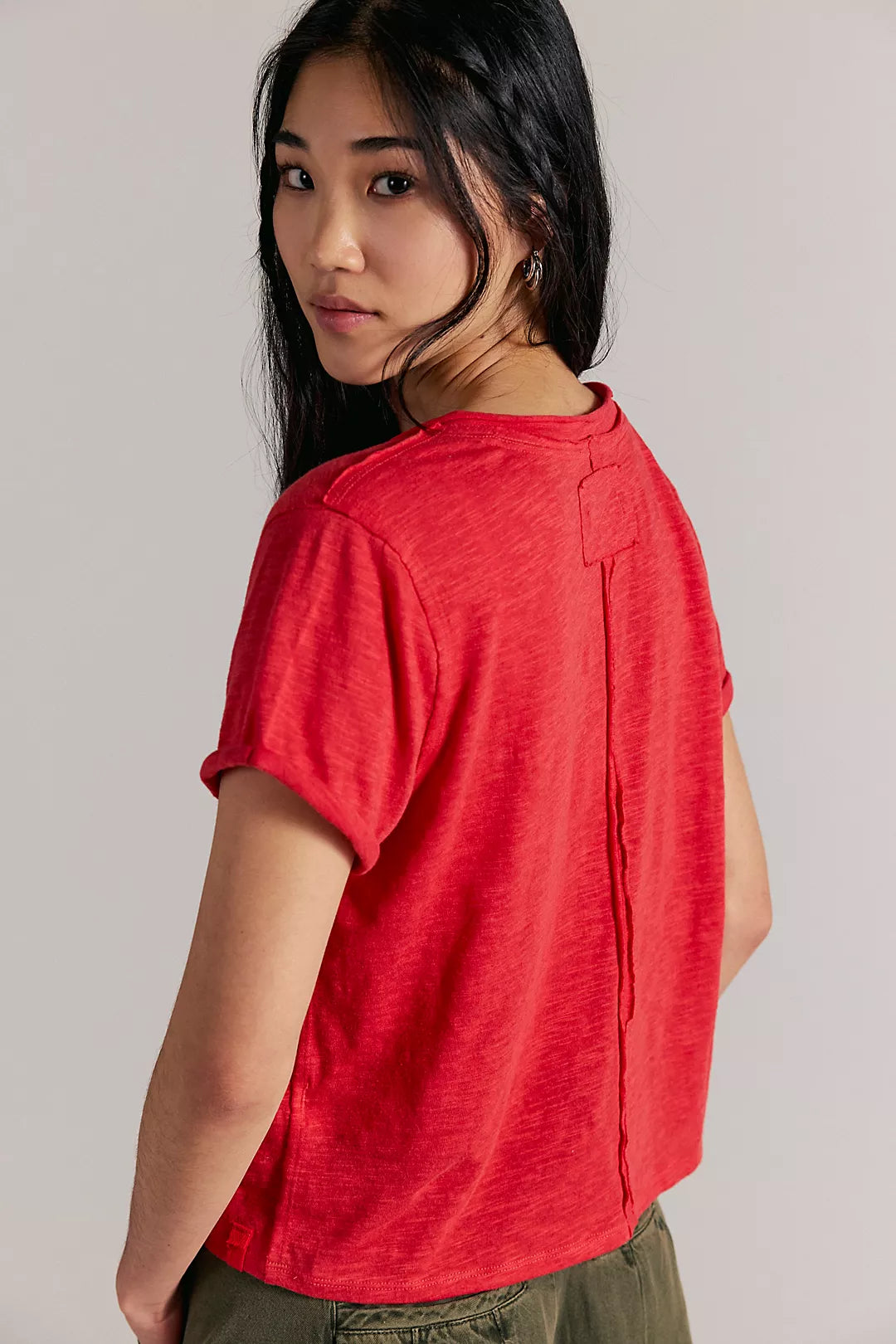 Free People Take 2 Tee - Red
