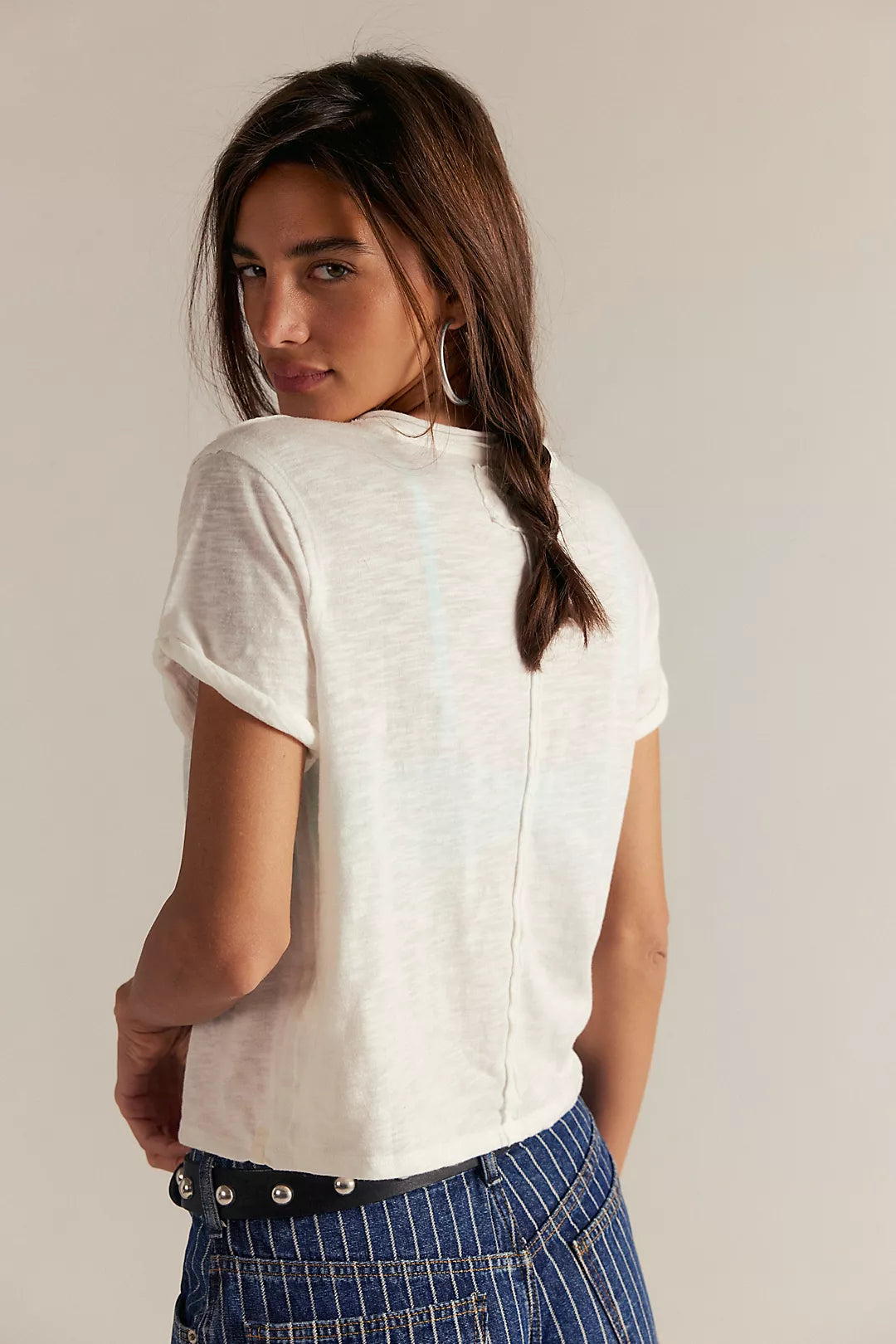 Free People Take 2 Tee - Ivory