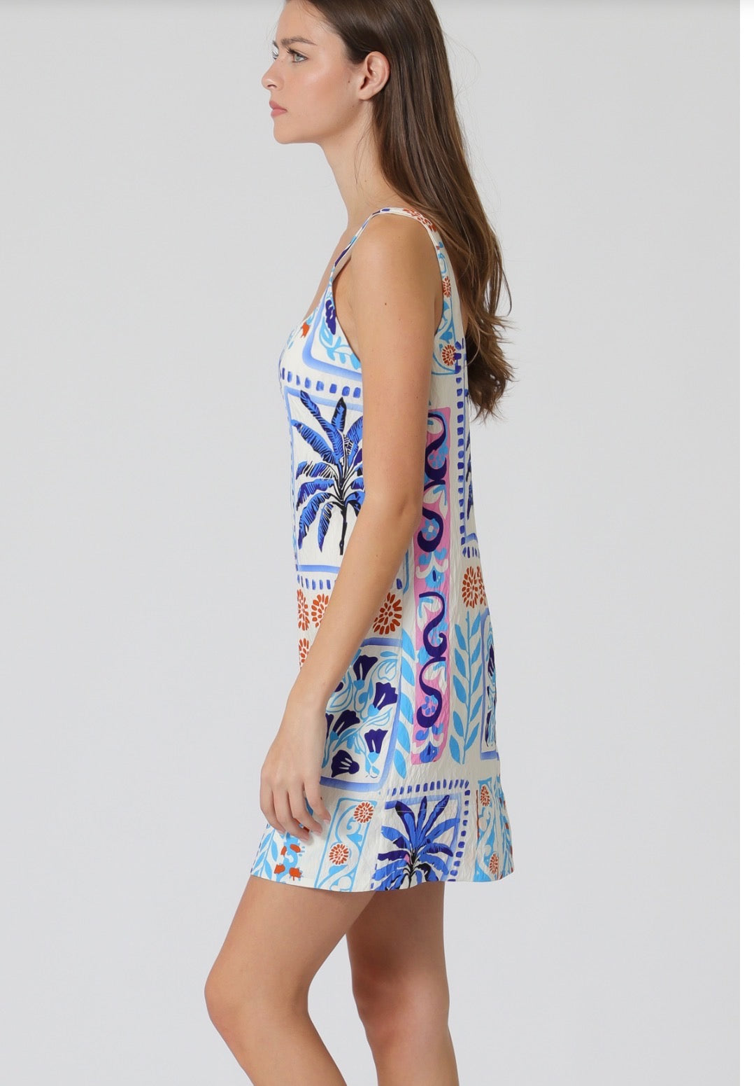 Aakaa Sleeveless Shift Dress