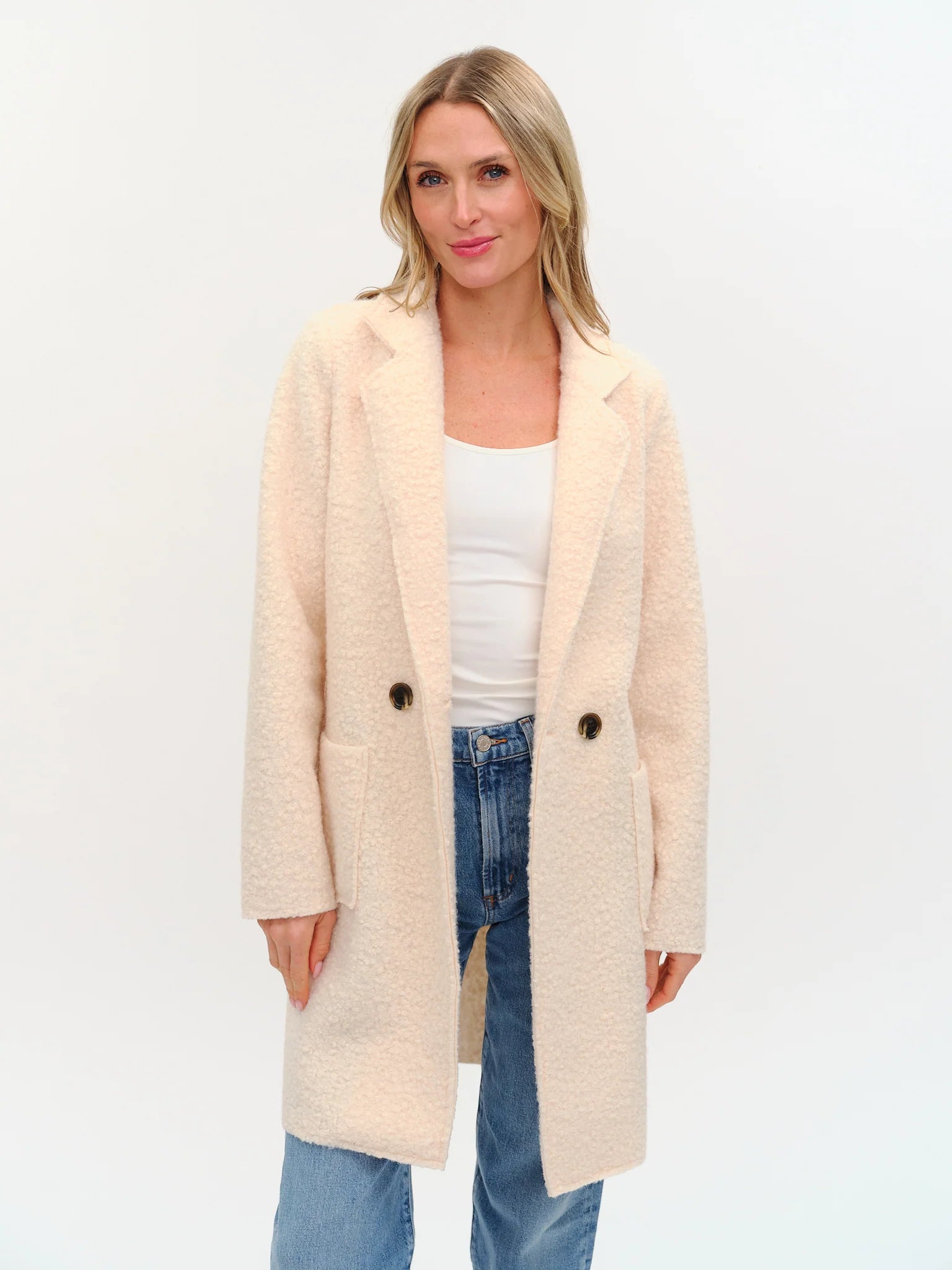 Six Fifty Gia Shearling Long Coat
