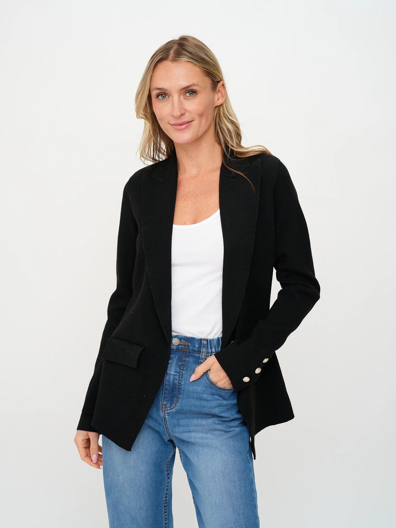 Six Fifty Hillary Knitted Blazer