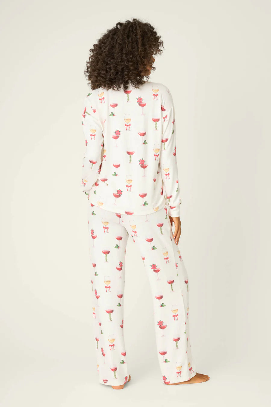 PJ Salvage Lets Get Toasty Long Sleeve Pants PJ Set