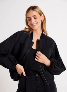 Bella Dahl Chloe Clean Bomber Jacket