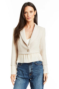 Drew Madilyn Petal Cropped Blazer