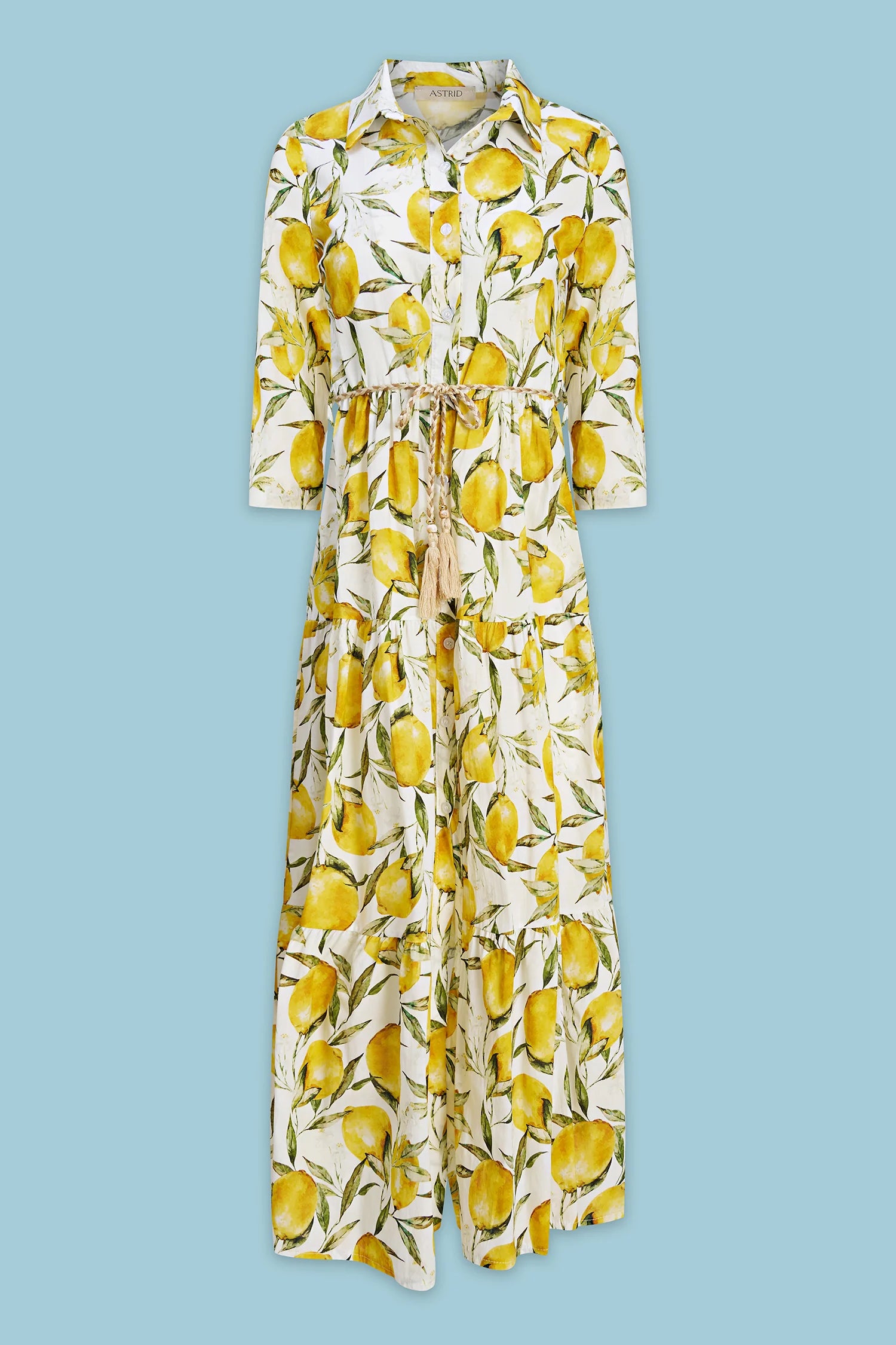 Astrid Molly Lemon Dress