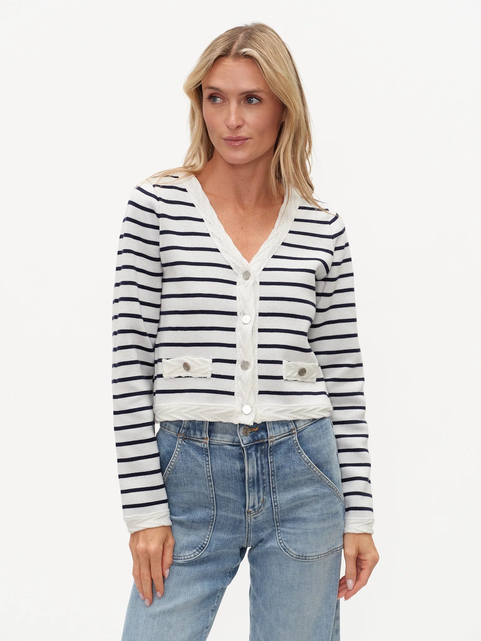 Six Fifty Blaire Striped Cardigan