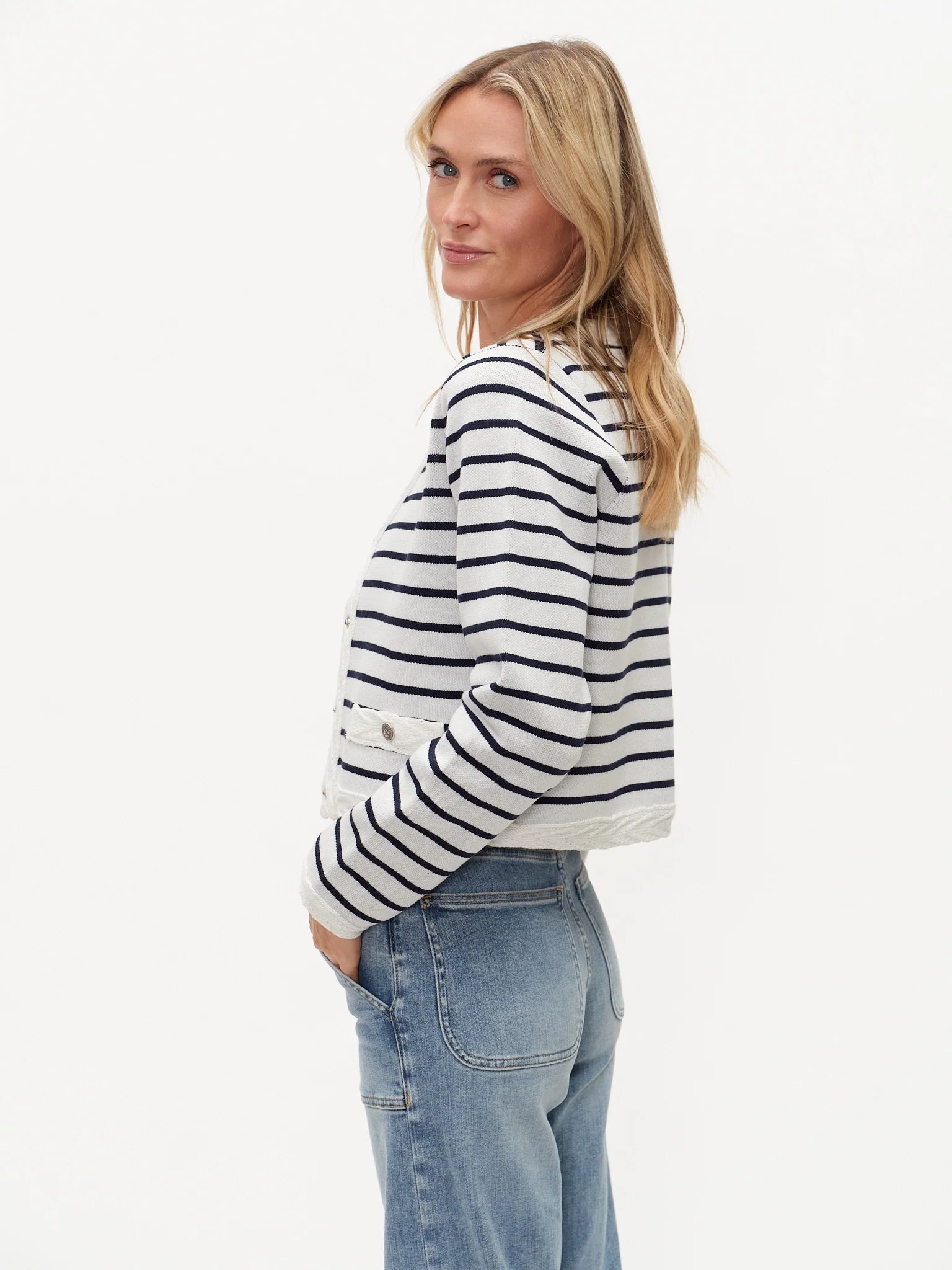 Six Fifty Blaire Striped Cardigan
