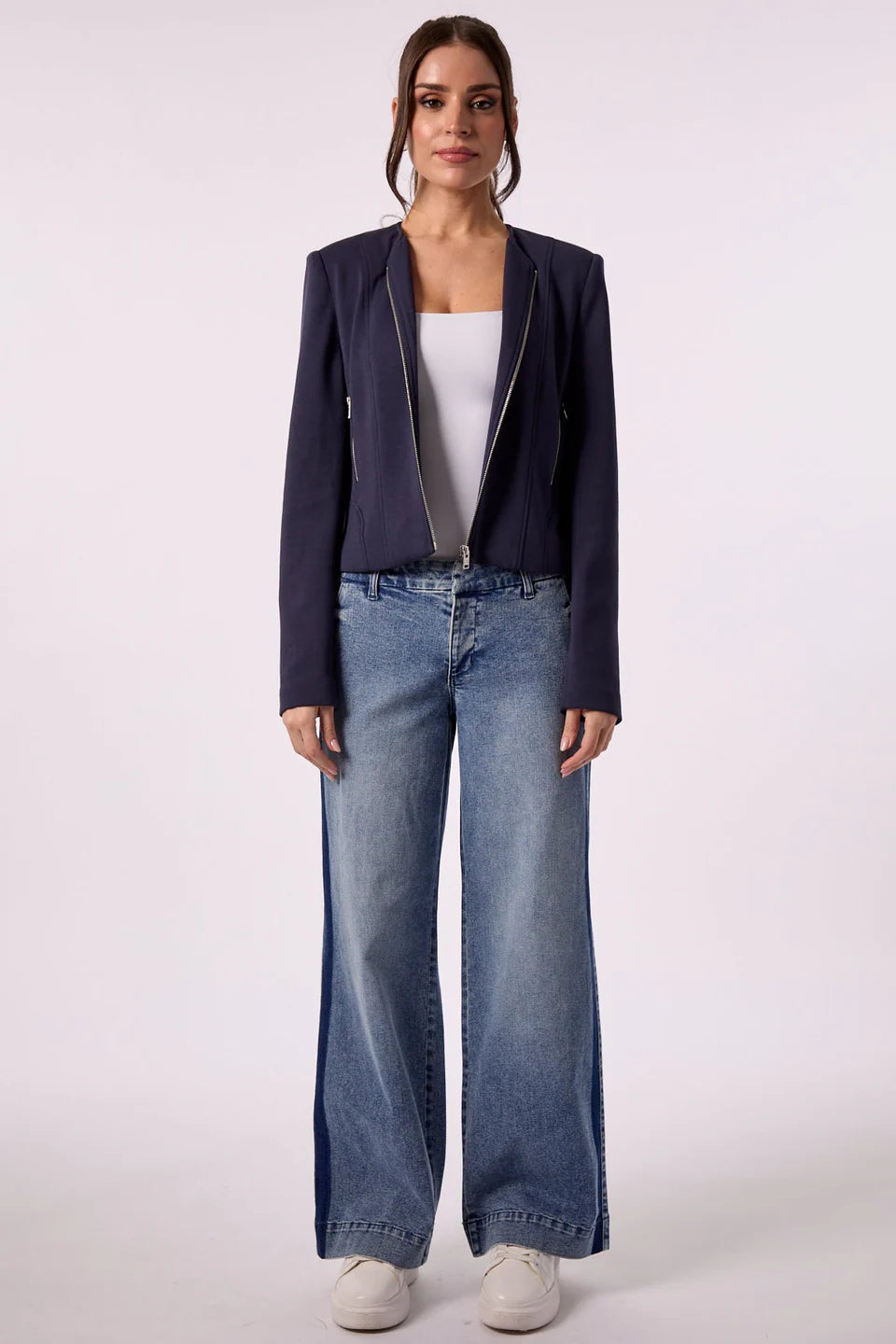 Blue Revival Zoey Zipped Blazer