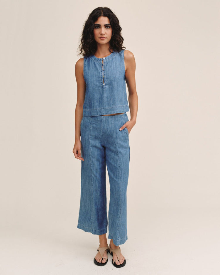 Bella Dahl Placket Pullover