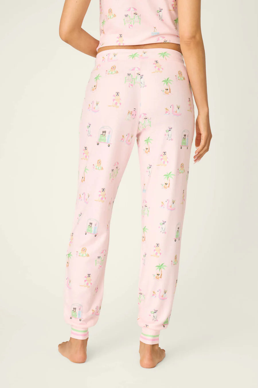 PJ Salvage L/S Pant Pupcation PJ Set