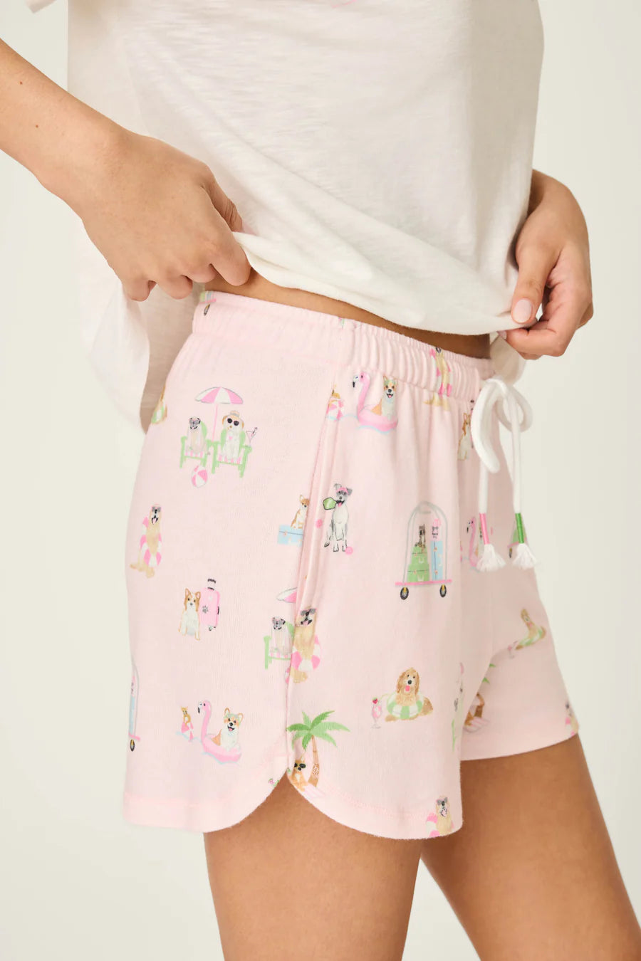 PJ Salvage Tank Short Pupcation Set