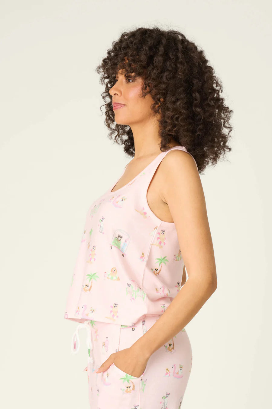 PJ Salvage Tank Short Pupcation Set