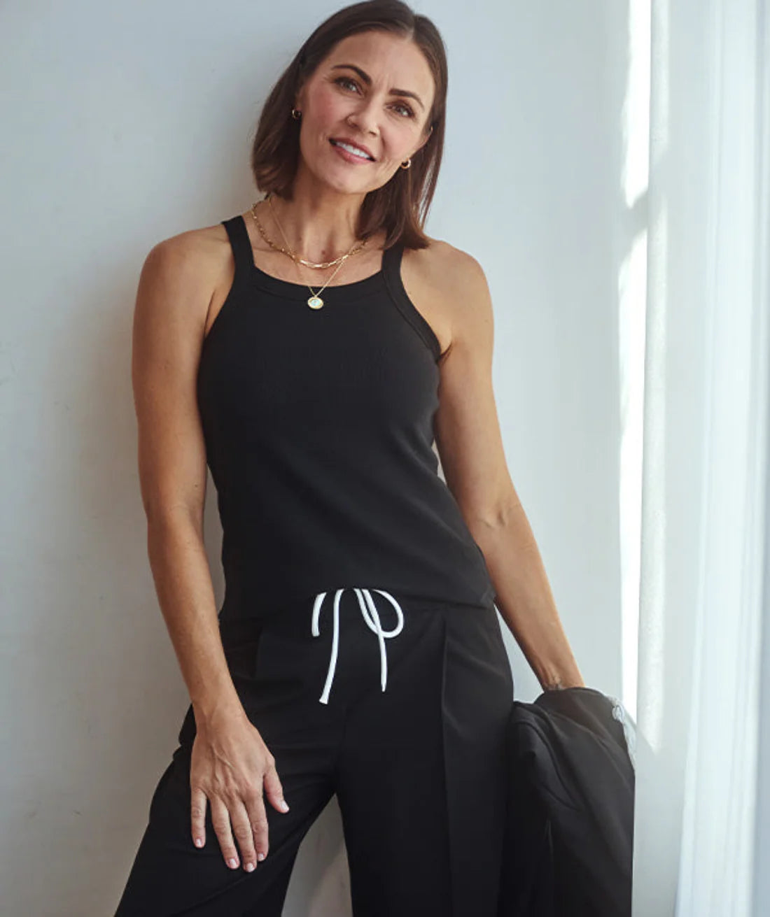 SheBird Cami Tank - Black