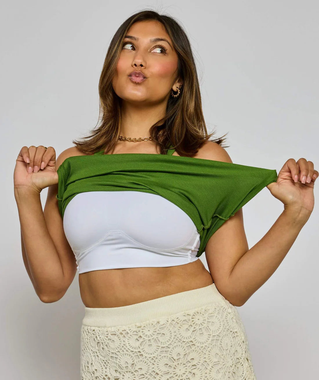 SheBird Cami Tank - Fern