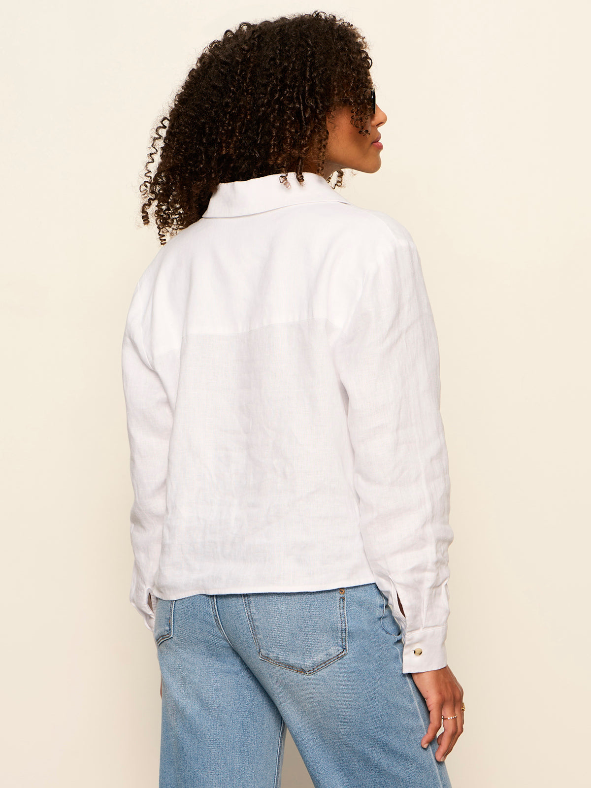 Sanctuary More Love Linen Tie Top