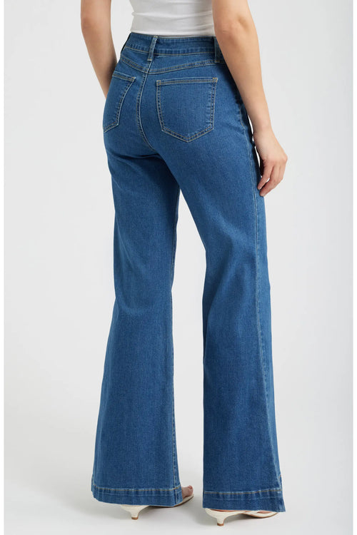 1822 32 Belle Jean Relaxed Flare Pant