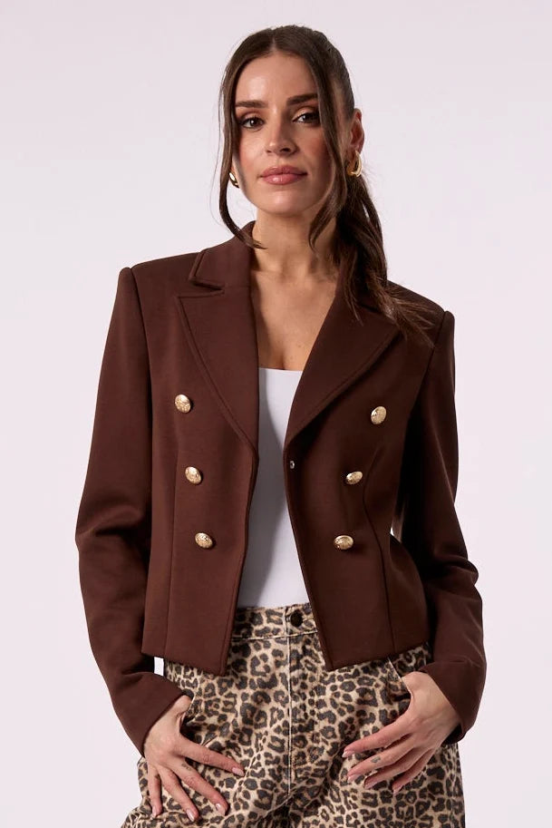 Blue Revival Charolette Cropped Blazer