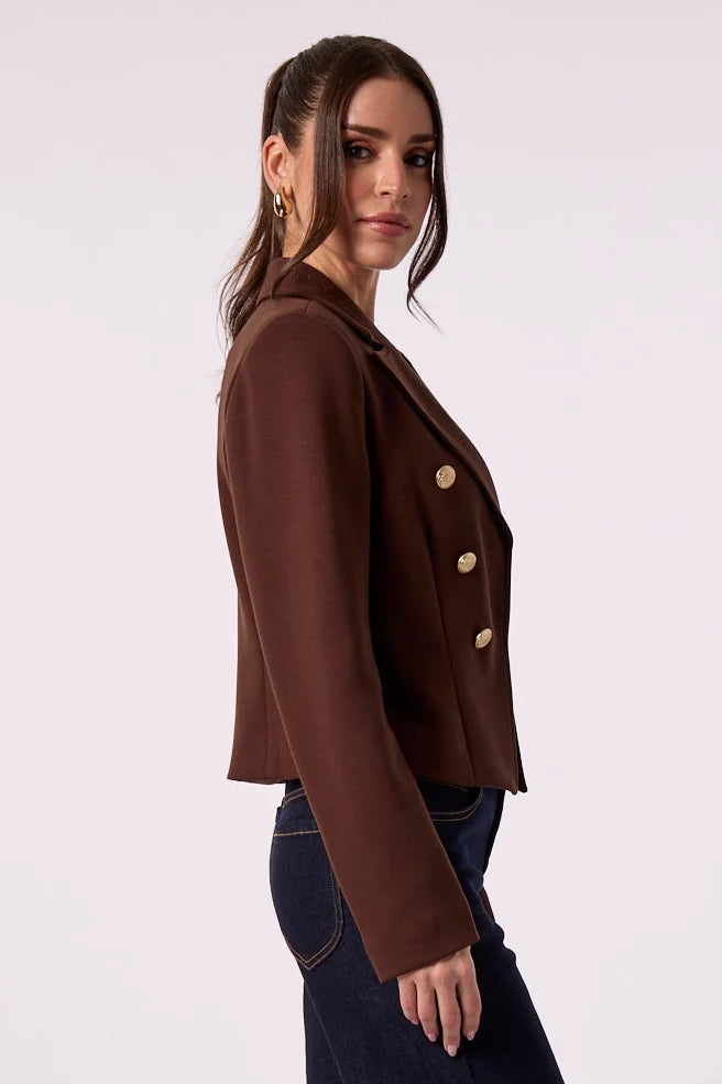 Blue Revival Charolette Cropped Blazer