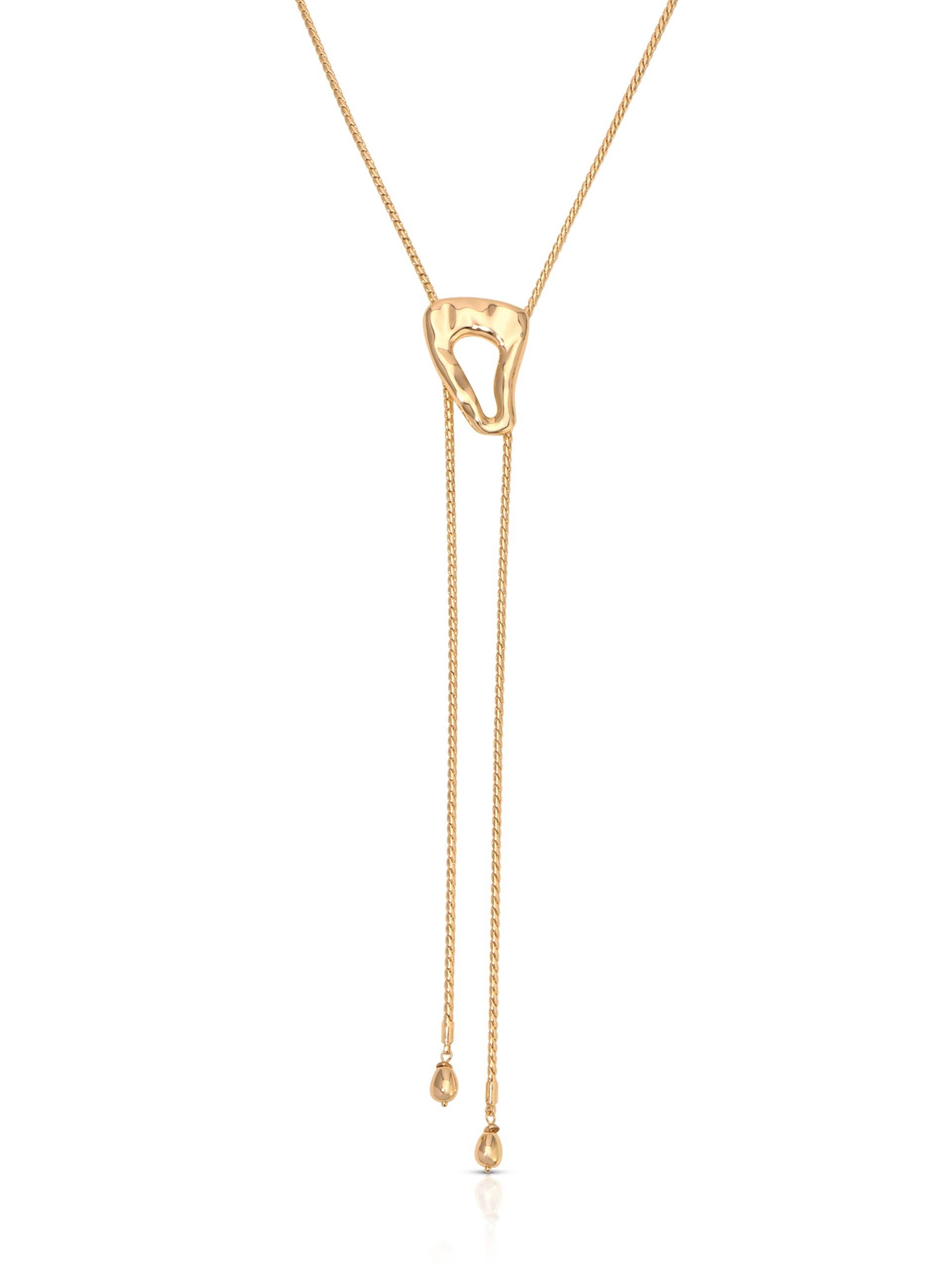 Molten Muse Bolo Necklace