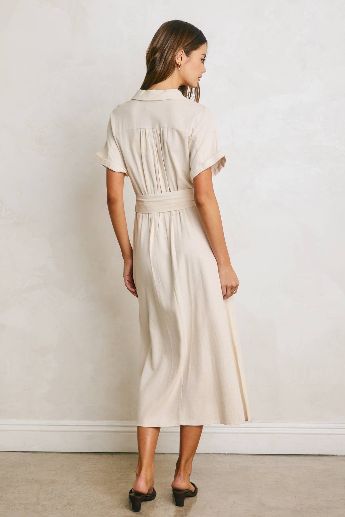 Heaven Sent Wicker Buckle Maxi Dress (1)