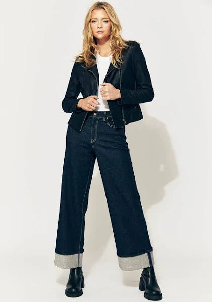 Level 99 Tribecca Wide Cuff Jean