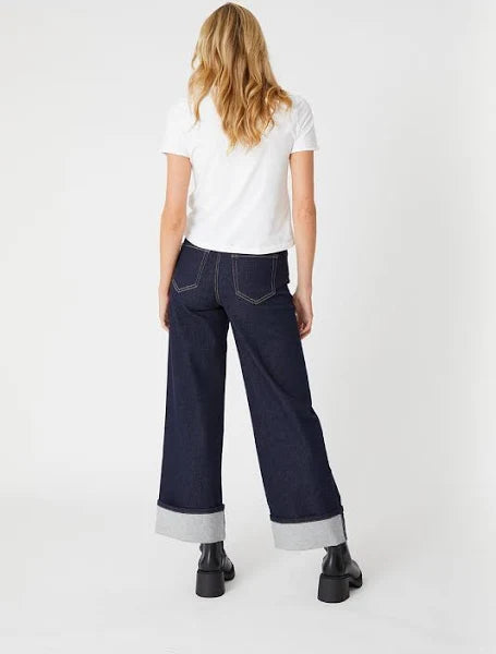 Level 99 Tribecca Wide Cuff Jean